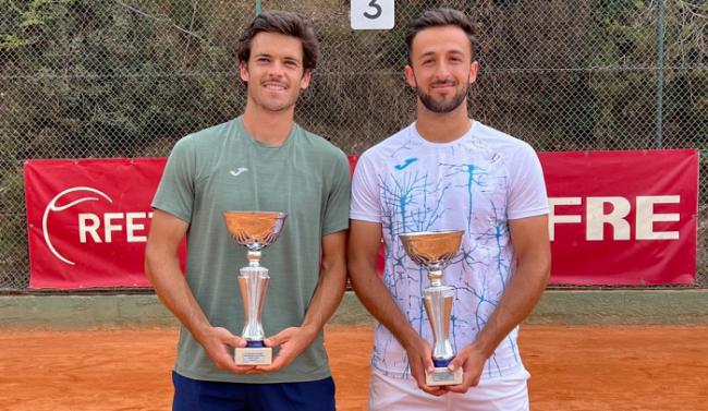 Los tenistas almerienses Javier Barranco y Benjamín Winter se hacen con el ITF Wordl Tennis Tour M25