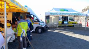 Simulacro de accidente grave con sustancias peligrosas en Cuevas