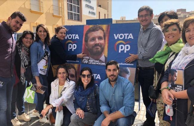 El PP de Adra lleva las propuestas de Pablo Casado para mejorar España