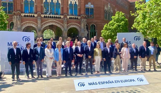 El PP presenta su candidatura a Europa con Carmen Crespo de 2