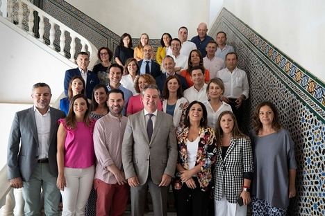 Primera reunión de Espadas con el futuro grupo parlamentario socialista