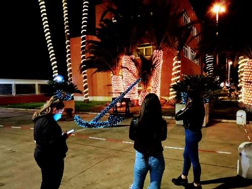 El Puerto de Almería se engalana por Navidad