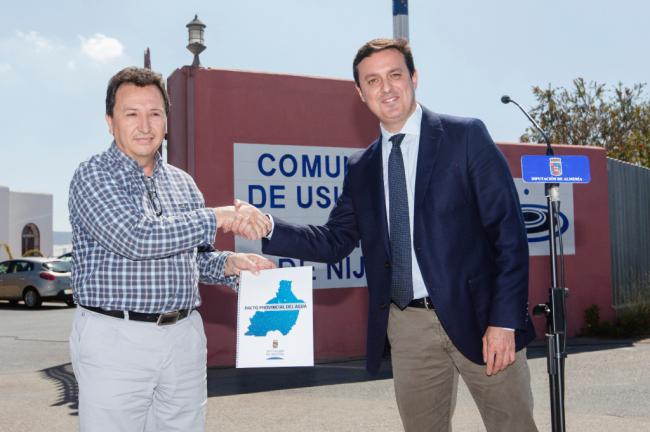 Diputación presenta el Pacto Provincial del Agua como documento histórico de consenso en Almería