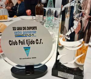 El Poli Ejido es premiado en la XIX Gala de Radio Poniente