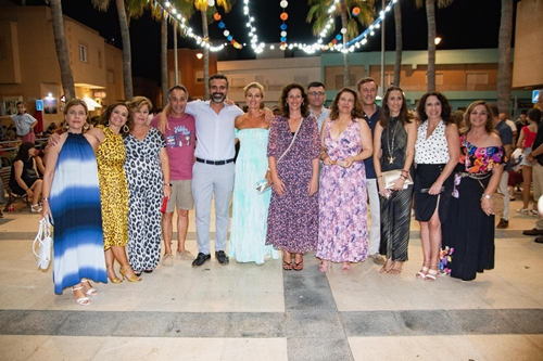 Carmen Crespo pregona las fiestas del barrio almeriense de Cabo de Gata 