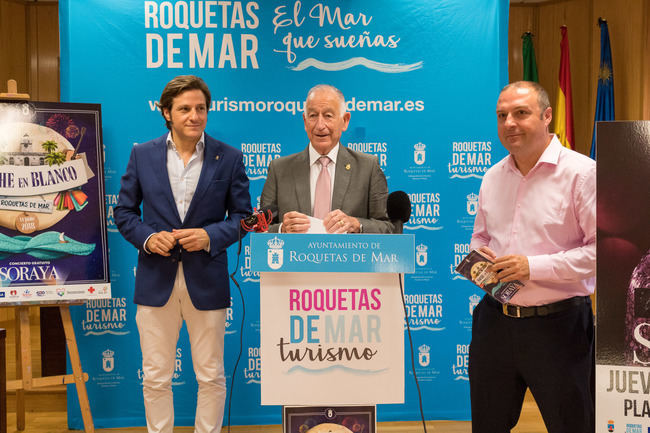La Noche en Blanco de Roquetas se amplía a cuatro escenarios con un concierto de Soraya