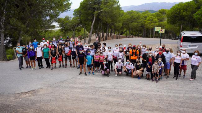 El Ayuntamiento de Berja se une al senderismo solidario de Cruz Roja