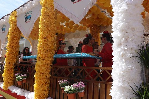 La Romera XXXIII logra el primer premio del Concurso de Carrozas de San Marcos 2022.