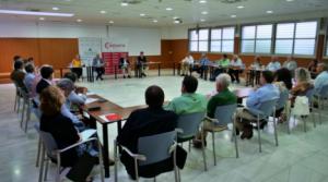 El PP traslada a los empresarios almerienses su compromiso con las infraestructuras y el agua