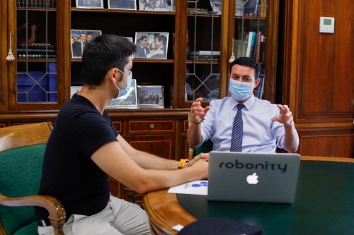 Diputación entregará el Escudo de Oro del IEA a Ramón González, de Robonity