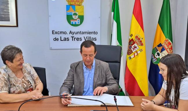 El subdelegado visita Abla y Las Tres Villas