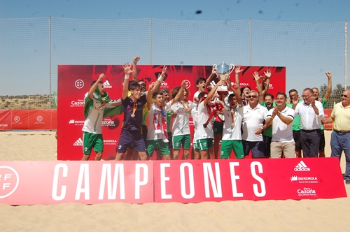 Andalucía tricampeona de España en fútbol playa