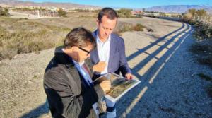 Costas aprueba la redacción del proyecto de la pasarela peatonal sobre el río Andarax