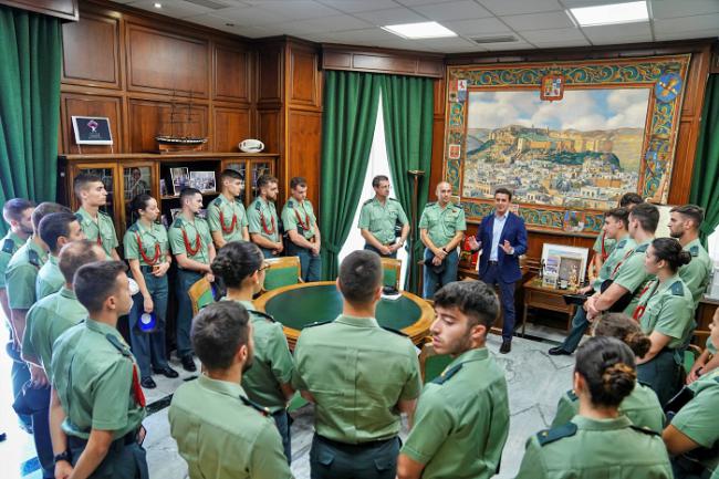 Recepción a los Alféreces Cadetes de la Academia de Oficiales de la Guardia Civil