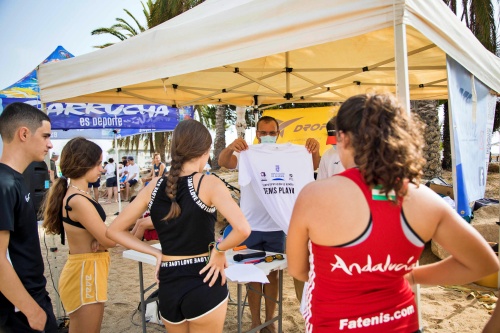 San Juan de los Terreros clausura la ‘V Copa Diputación de Tenis Playa’