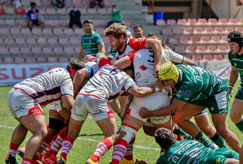 A Unión Rugby Almería Playcar llega segundo al playoff del ascenso