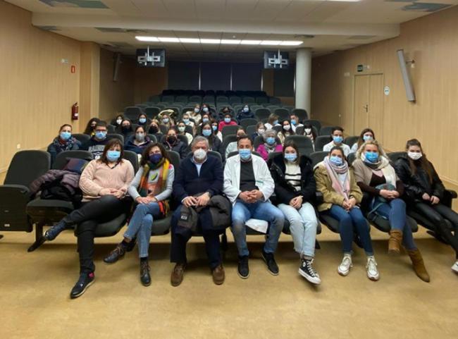 Visita guiada de los alumnos de FP del IES Albujaira al Hospital La Inmaculada