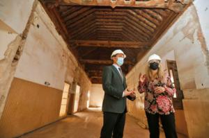 Diputación y Junta impulsan las obras del Antiguo Hospital Provincial