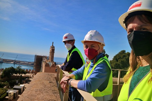 Cultura anuncia que las obras del Muro de la Vela estarán a finales de verano
 
