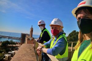 Cultura anuncia que las obras del Muro de la Vela estarán a finales de verano
 