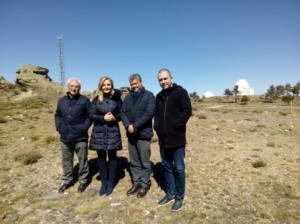 Junta, Estado y Universidad muestran su compromiso con Calar Alto
