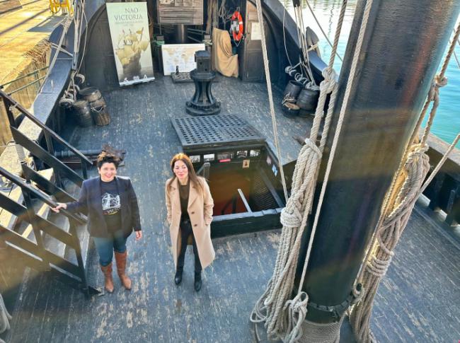 El Puerto de Almería recibe la Nao Victoria