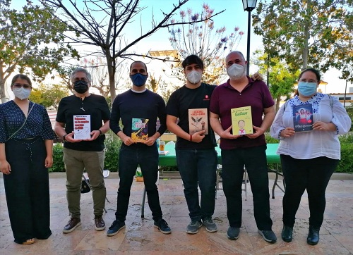 Dalías reune a cinco autores de cinco géneros por el Dïa del Libro