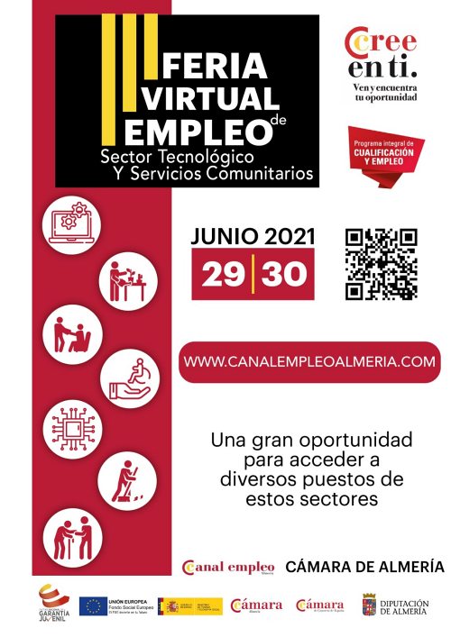 III Feria Virtual de Empleo al sector tecnológico y los servicios comunitarios