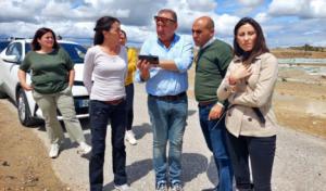 La Junta visita Pulpí y Cuevas tras las lluvias