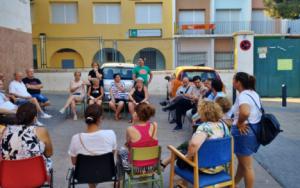 Podemos solo junta a una veintena de vecinos en Pescadería