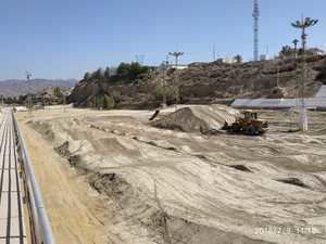La maquinaria de Diputación ‘allana el terreno’ a los grandes eventos del verano de Almería