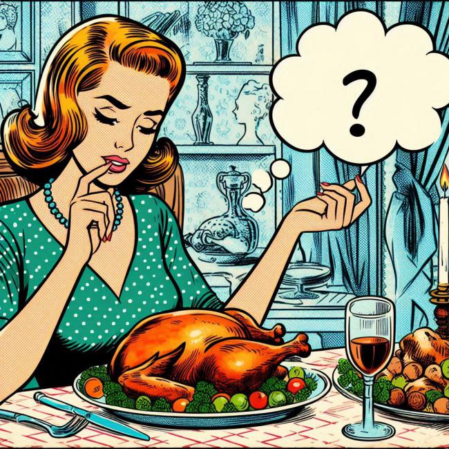 El personal está de pollo…