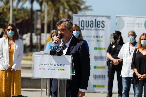 Escobar participa en la presentación de 'La Ilusión Puede con Todo' de la ONCE