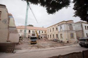 El Hospital Provincial se abre de nuevo hacia el mar