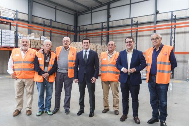 Diputación apoya al Banco de Alimentos en sus veinte años de solidaridad en Almería