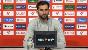 Orgullo en la Rosaleda: Baptistao alienta a la UD Almería