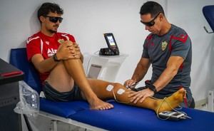 Guedes comienza su rehabilitación tras la operación