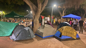 El Ayuntamiento de Almería acude a la justicia para desalojar la acampada por la vivienda