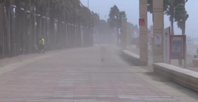 Rachas de más de 141 Km/h en Cabo de Gata