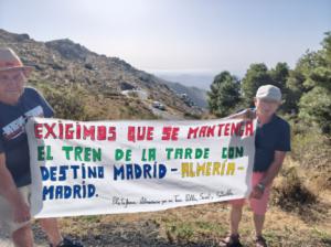 Movimiento Sumar exige frenar el receso del ferrocarril en Almería ante los recortes de conexiones con Madrid