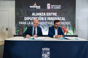 Diputación e Innovacal firman un convenio para la internacionalización e innovación de la agroindustria