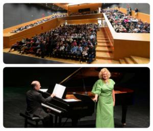 Éxito rotundo del concierto de Ainhoa Arteta en el Auditorio Ciudad de Vera