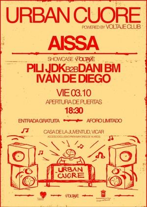 Aissa y Voltaje Club se presentan en Vícar este viernes