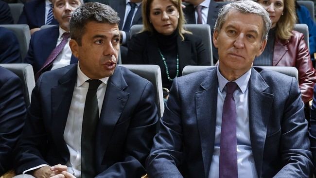 Feijóo exige a Mazón que responda sobre la DANA