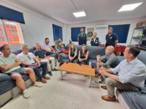 Reunión con los alcaldes de Bédar, Los Gallardos, Antas y Lubrín sobre ayudas tras el incendio