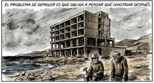 Esperando el Algarrobico