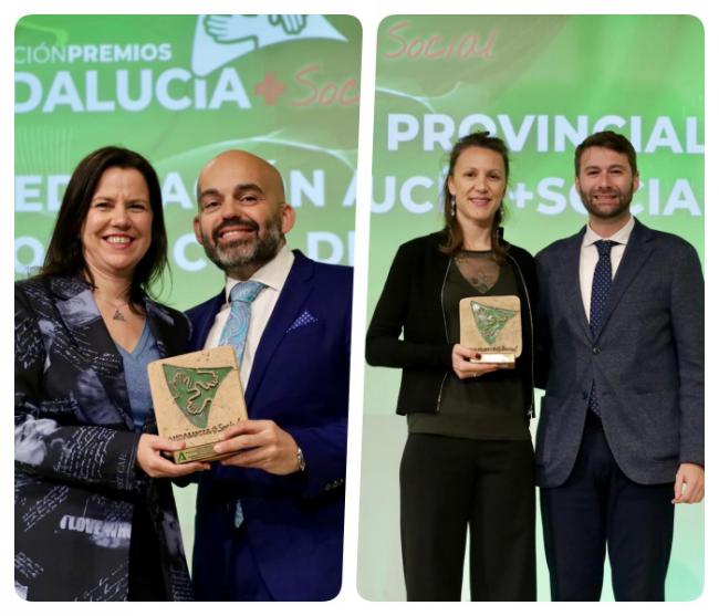 Los Premios Andalucía + Social reconocen la labor de la Asociación A Toda Vela