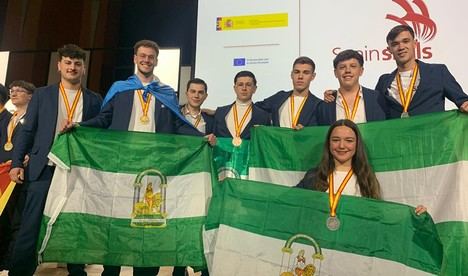Almería destaca en el campeonato nacional de FP con medallas para Andalucía