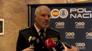 Comisario destaca necesidad de reforzar unidades contra crimen organizado