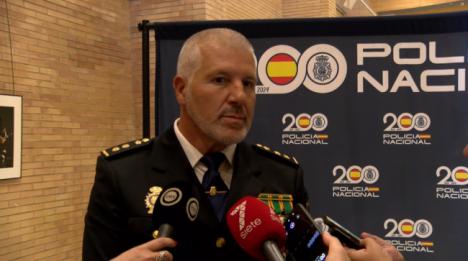 Comisario destaca necesidad de reforzar unidades contra crimen organizado